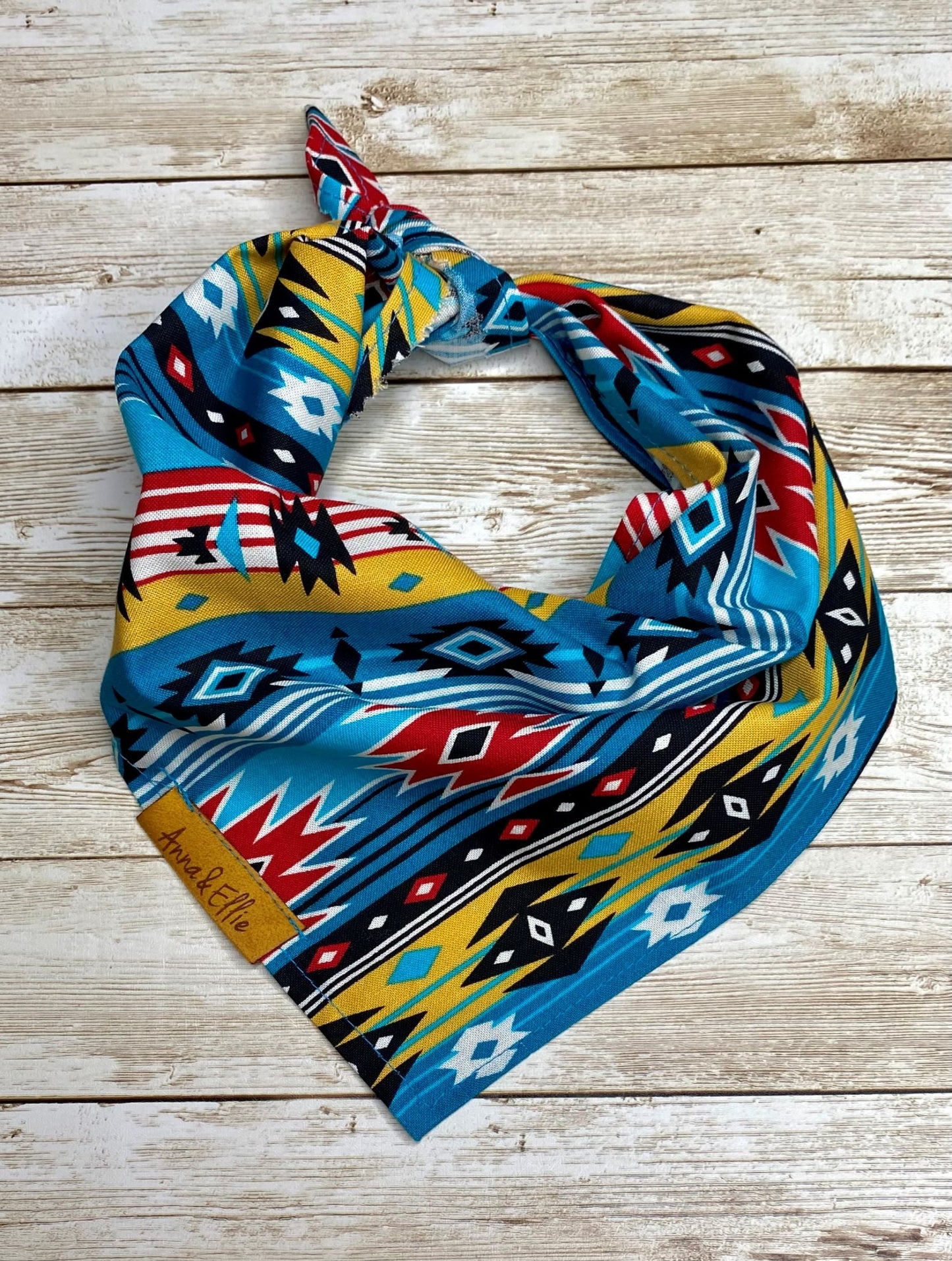 Southwestern Turquoise Bandana