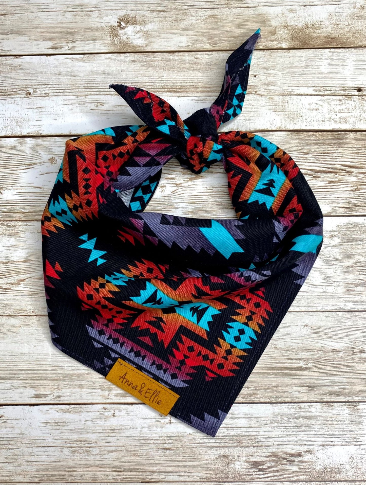 Southwestern Black Bandana