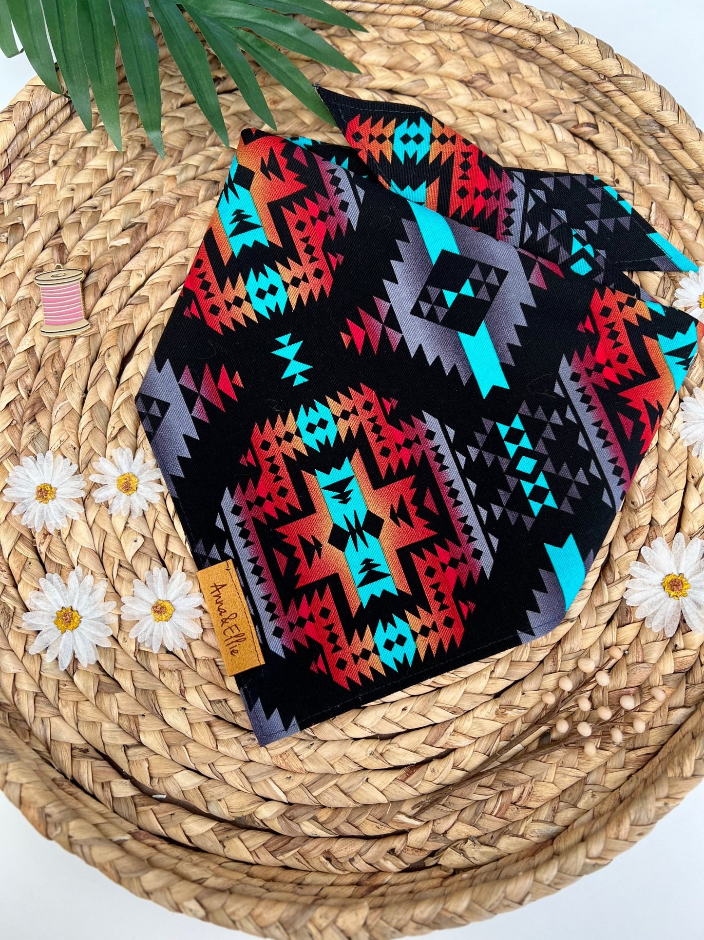 Southwestern Black Bandana